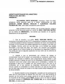 DENUNCIA PENAL POR AMENZAS