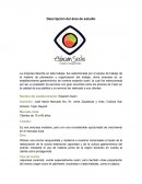 Descripción del área de estudio.