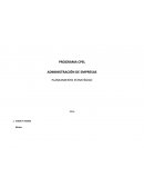 Administración de empresas, planeamiento estratégico