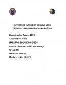 BASE DE DATOS ACTIVIDAD DIAGNOSTICA