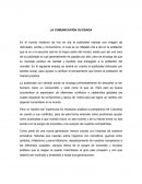 LA COMUNICACIÓN OLVIDADA.