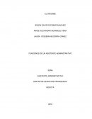 Funciones de un asistente administrativo