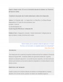 Espacio y Tiempo Escolar.