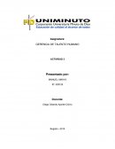 GERENCIA DE TALENTO HUMANO.