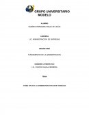 COMO APLICO LA ADMINISTRACION EN MI TRABAJO