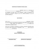 CONSTANCIA DE POSESIÓN DE PARCELA EJIDAL
