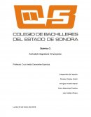 Química 2. Actividad integradora: Mi proyecto