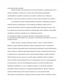 CONCEPCION DEL MUNDO . La concepción del mundo también sirve como apoyo en la elaboración del sentido de la vida