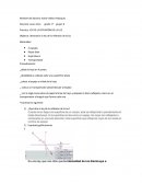 Practica: LEY DE LA REFLEXIÓN DE LA LUZ