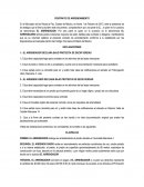 Contrato de arrendamiento de inmueble.