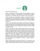 STARBUCKS EQUIPO DE MERCADOTECNIA