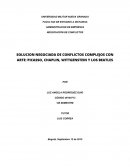 NEGOCIACIÓN DE CONFLICTOS: SOLUCION NEGOCIADA DE CONFLICTOS COMPLEJOS CON ARTE