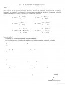 GUIA DE TRANSFORMADAS DE FUNCIONES.