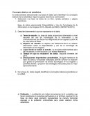 Practicas de Conceptos basicos de estadistica.