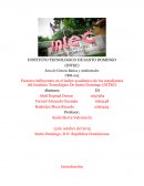 Factores influyentes en el índice académico de los estudiantes del Instituto Tecnológico De Santo Domingo (INTEC)