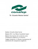 Descripción de la relación entre compuestos orgánicos y el entorno