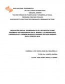 DESVIACIÓN SOCIAL EXPRESADA EN EL SECUESTRO COMO FENÓMENO DE INSEGURIDAD