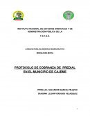 PROTOCOLO DE COBRANZA DE PREDIAL EN EL MUNICIPIO DE CAJEME