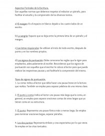 Aspectos Formales de la Escritura.. Página 1