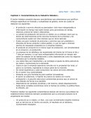 Capítulo 1: Características de la Industria Hotelera