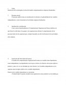 Interacción de los principales niveles del modelo comportamental en empresas Hondureñas.