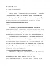 Relacion entre el conocimeinto y esl saber. Página 1
