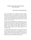 La Organización y las personas: Una relación Gana- gana