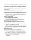 REGLAMENTO PARA ESTUDIANTES EN PLAN DE ESTUDIO CUATRIMESTRAL