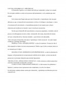 LECTURA: DESARROLLO Y APRENDIZAJE