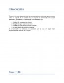 El conocimiento es entonces, la operación por la cual un sujeto tiene representaciones internas de un objeto.