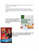 El alumno identificara las estrategias implementadas en diferentes tipos de productos o servicios en relación a los canales de percepción.