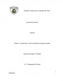 Práctica evaporación de las frutas