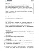 Trabajo de investigación.