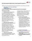 BALOTARIO SEGUNDO EXAMEN PARCIAL CURSO GEOMETRÍA DESCRIPTIVA