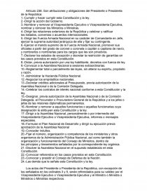 CARACTERÍSTICAS DE LOS GOBIERNOS PRESIDENCIALES. Página 8