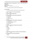 Proyecto de investigación. Formulario