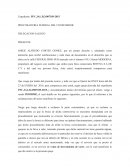 Informe y extracto renddo ante profeco.