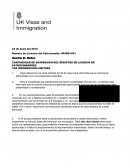 CONTINUIDAD DE SUSPENSIÓN DEL REGISTRO DE LICENCIA DE PATROCINADORES