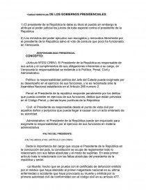 CARACTERÍSTICAS DE LOS GOBIERNOS PRESIDENCIALES. Página 4