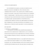 Contrato de arrendamiento. Apuntes Varios