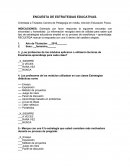 Informe tipo encuesta para Estrategias de aprendizaje