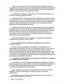 CARACTERÍSTICAS DE LOS GOBIERNOS PRESIDENCIALES. Página 5