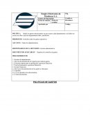 POLÍTICAS DE GASTOS DE ENMPRESA