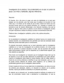 Una problemática en el aula: el control de grupo: sus mitos y realidades, algunas reflexiones.