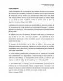 Vida Cotidiana. Ensayo