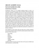 Falta de valores en el Perú