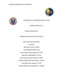 CIENCIAS SOCIALES II Actividad de Adquisición del Conocimiento