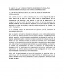 EL HÁBITO DE LAS TAREAS A TIEMPO VIENE DESDE TU CASA, TUS PADRES DEBIERON FORJAR ESE ESPÍRITU EMPRENDEDOR