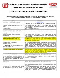 CONSTRUCCION DE CASA HABITACION. Página 1