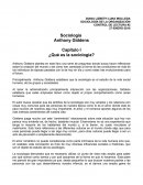 Anthony Giddens Capítulo I ¿Qué es la sociología?